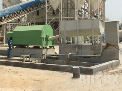 concrete recycling machine