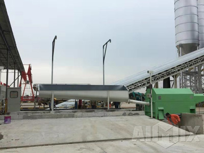 concrete recycling machine