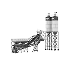 mobile concrete batching plant logo