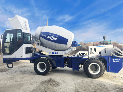 AS2.6 self loading concrete mixer
