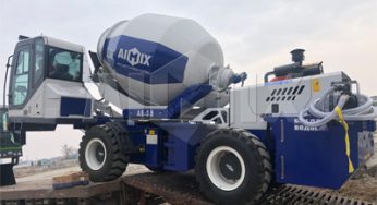 AS3.5 Self Loading Concrete Mixer Was Shipped To Kazakhstan