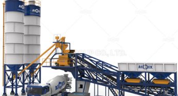 AJY35 Mobile Concrete Batching Plant Was Sent To Manila Philippines