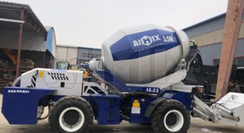 AS3.5 Self Loading Concrete Mixer Was Shipped To Russia