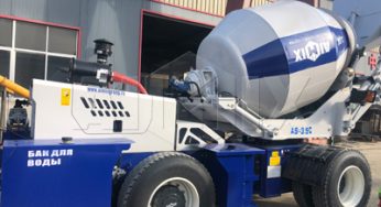 Aimix AS3.5 C Self Loading Concrete Mixer Was Sent To Kazakhstan