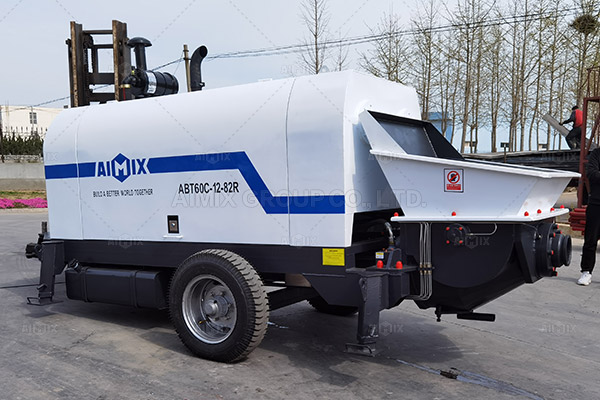 concrete trailer pump for sale