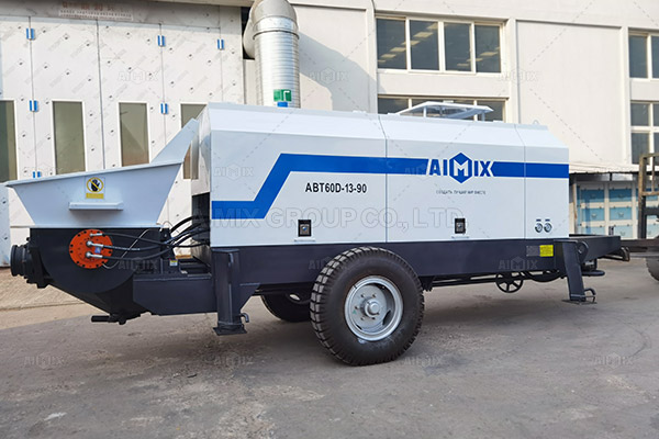 electric concrete trailer pump for sale