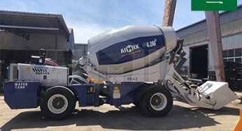 AS4.0 Self Loading Concrete Mixer Was Transported To Jeddah City Saudi Arabia