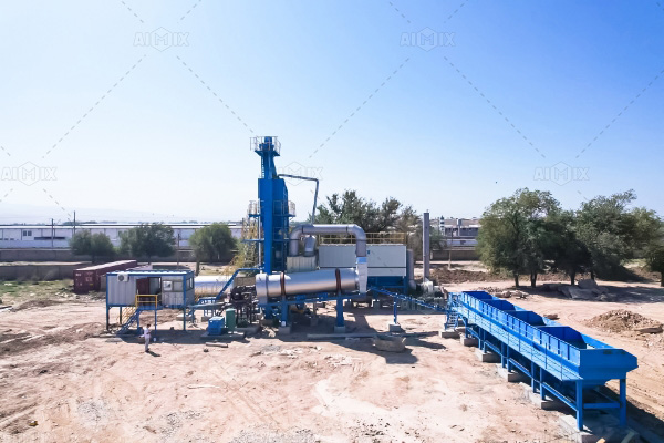 80-tph-Asphalt-Mixing-Plant-Installed-In-Uzbekistan-1