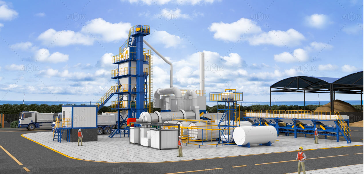ALQ-Stationary-Asphalt-Mixing-Plant