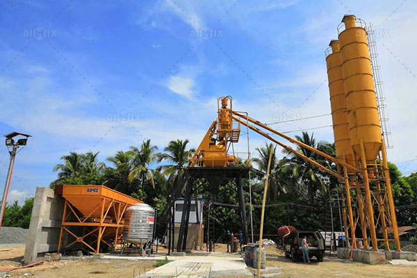 AJ-Skip-hoist-type-concrete-batching-plant