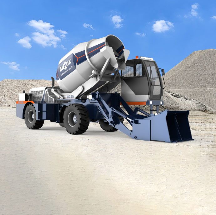 self loader mixer