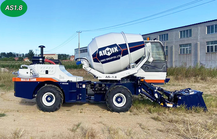 as1.8 self loader mixer green