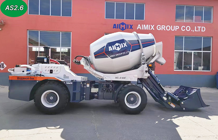 as2.6 self loader mixer green