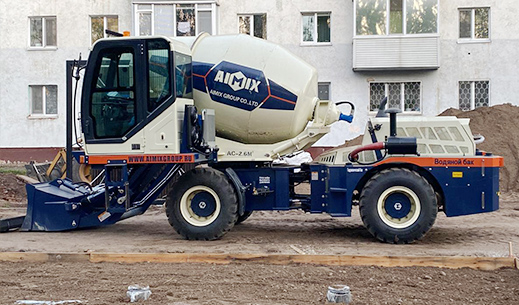 as2.6 self loader mixer russia