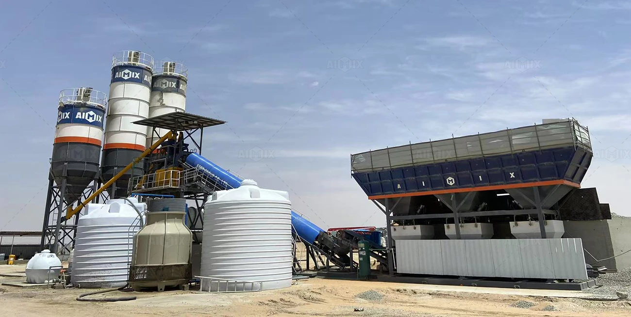 aj75 concrete batching plant ksa