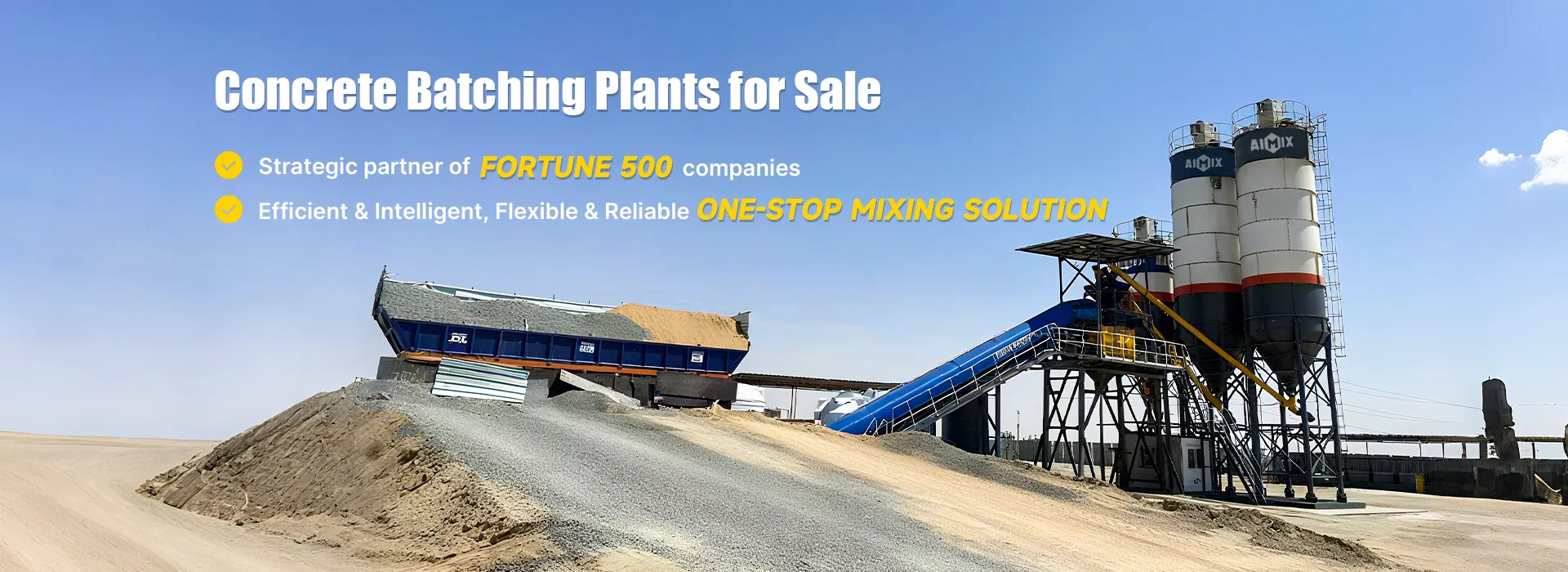 concrete batching plant banner ksa