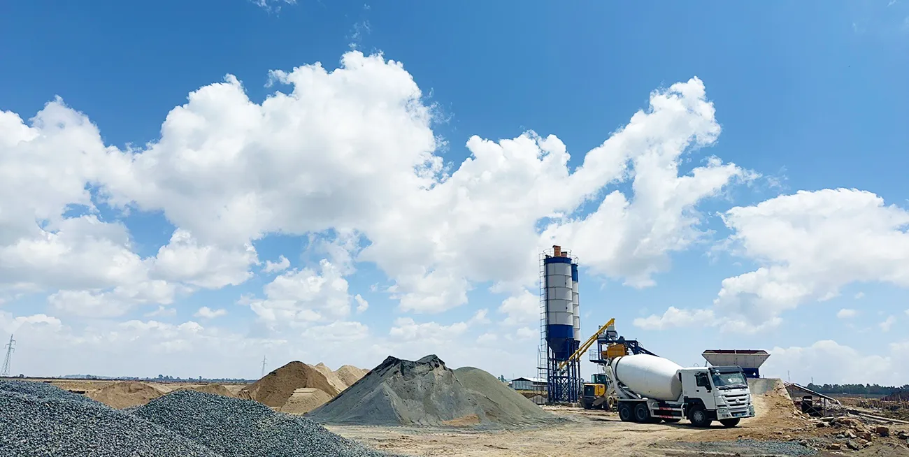 AJY60 concrete plant ethiopia 2