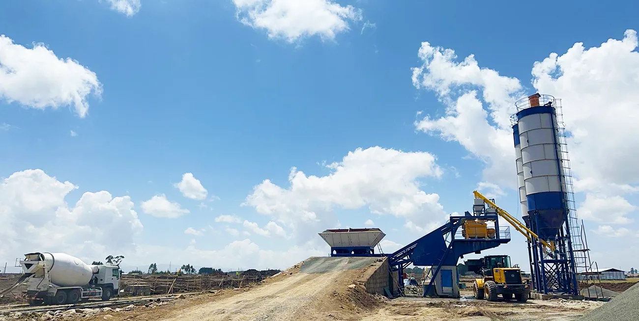 AJY60 concrete plant ethiopia 3