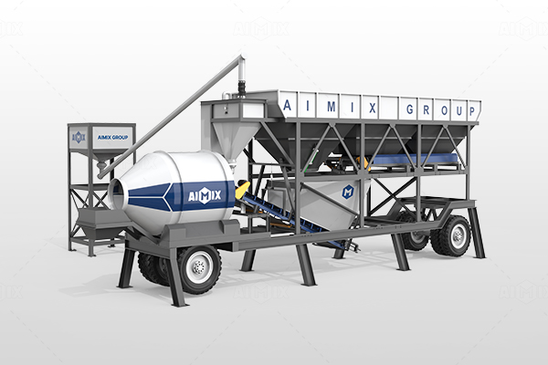 AJZY drum batching plant