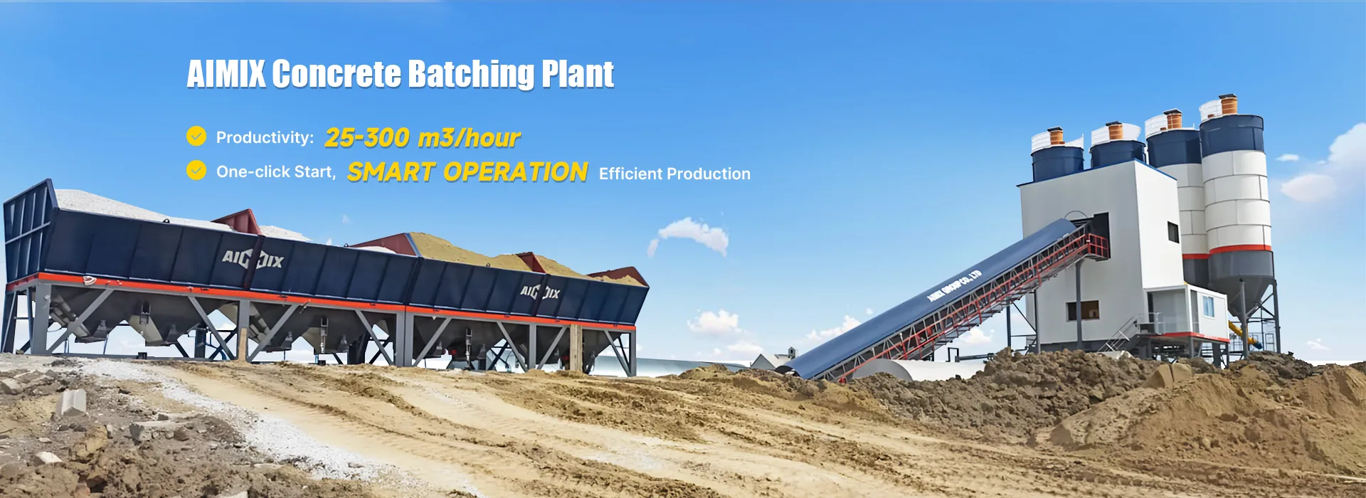 Batching plant 1920 banner