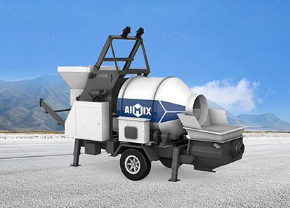 concrete mixer pump new