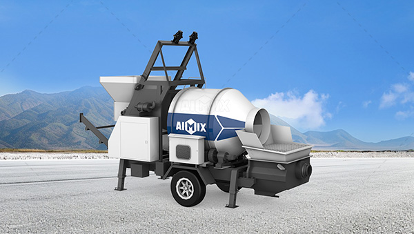 concrete mixer pump