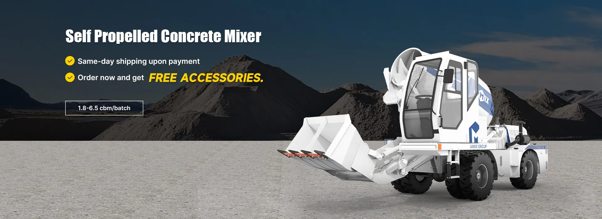 self loading mixer banner 3