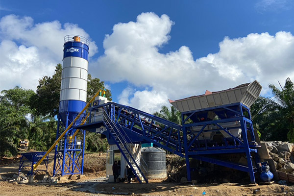 AJY35 mobile batching plant malaysia