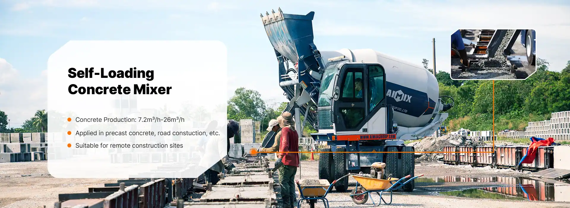 self loading mixer banner malay