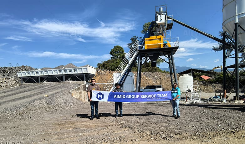 AJ50 batching plant Mexico -3