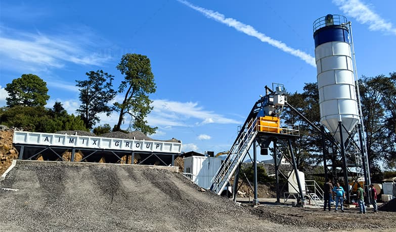 AJ50 batching plant Mexico