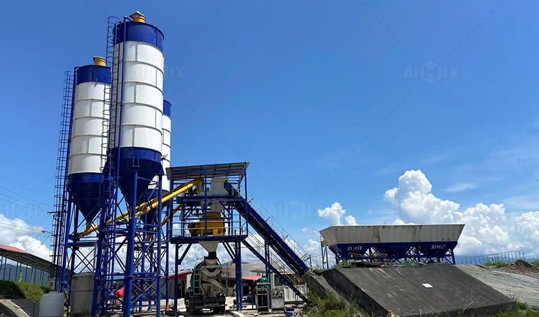 AJ60 batching plant in Laos -2