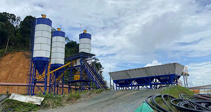 AJ60 batching plant in Laos