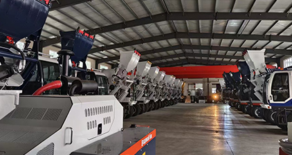 warehouse self loading mixer