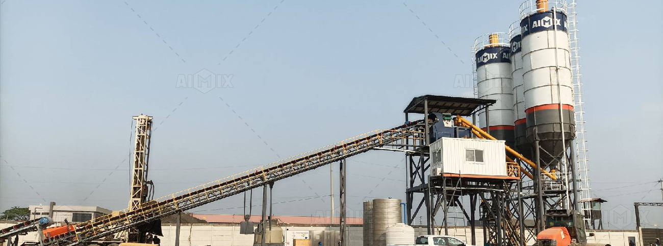 AJ90 batching plant Ecuador case