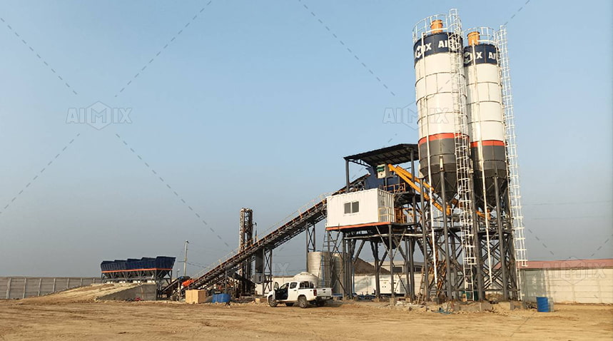 AJ90 batching plant Ecuador cases