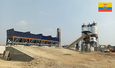 AJ90 Batching Plant Powers Ecuador’s New Concrete Supplier