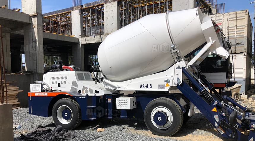 AS4.5 self loading mixer in nigeria