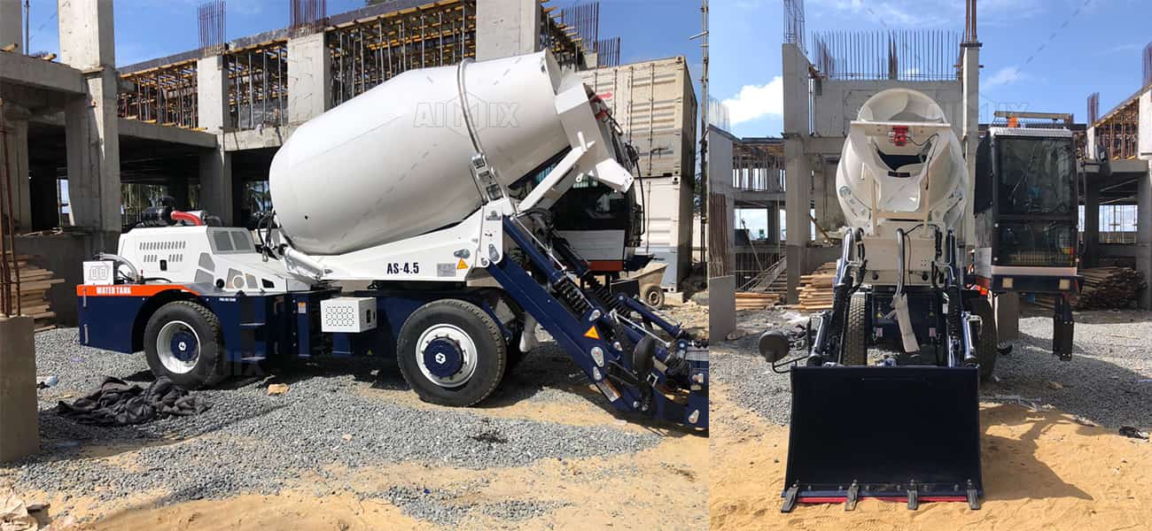AS4.5 self loading mixer nigeria