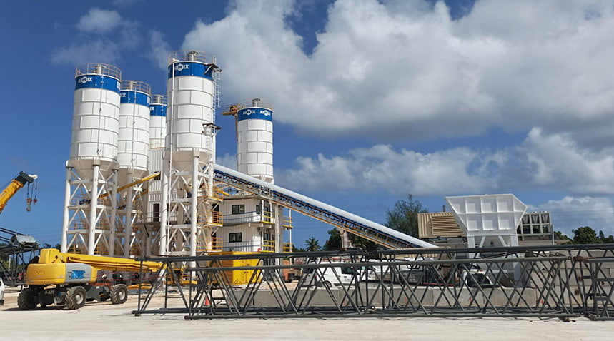 AJ180 concrete plant in Guam