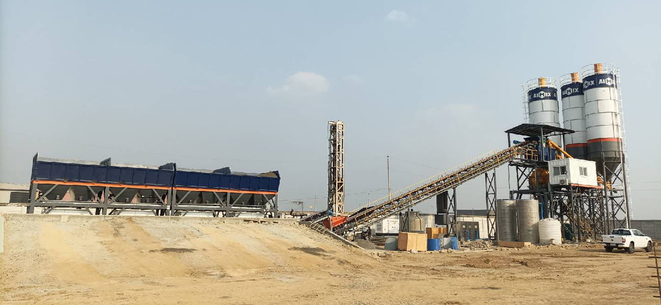AJ90 batching plant Ecuador