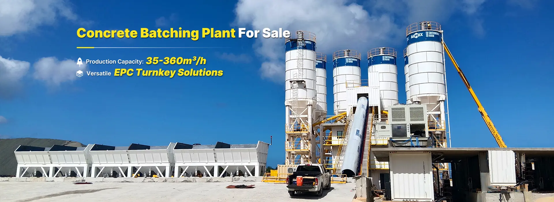 EPC concrete batching plant solutions