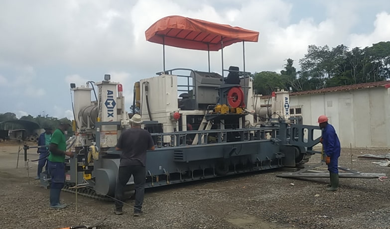 concrete paver machine Guinea
