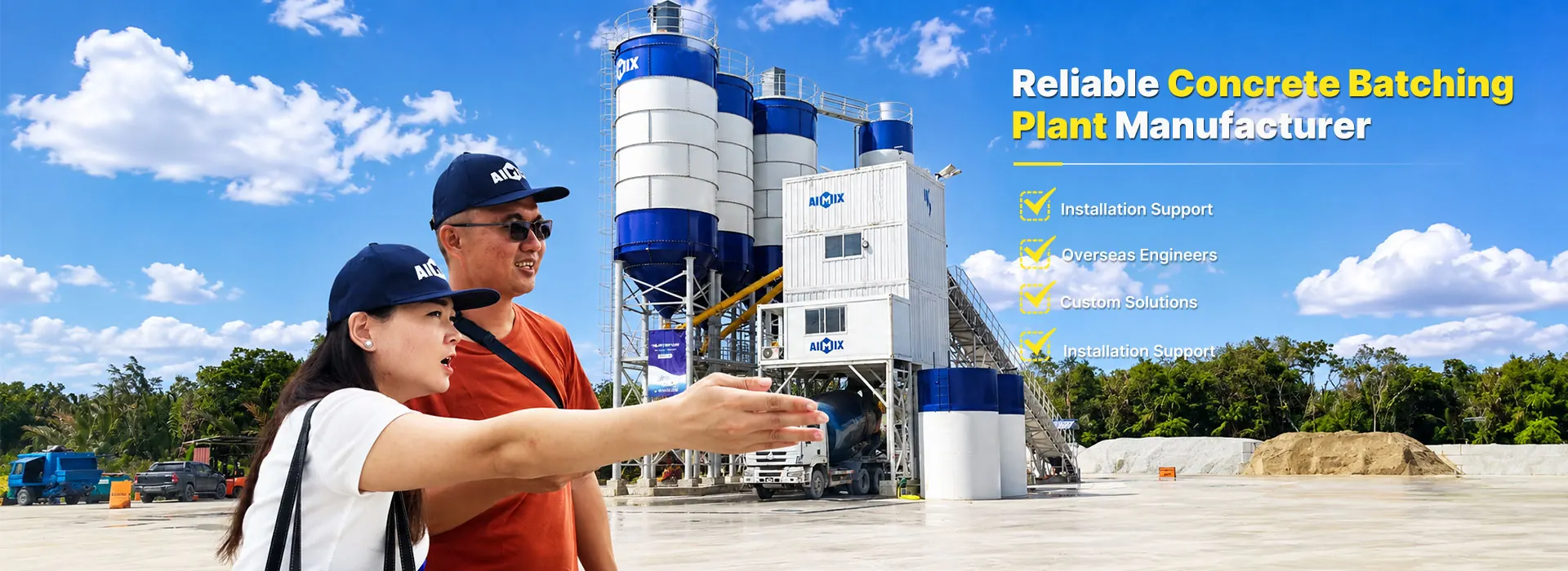 batching plant manufacturer aimix