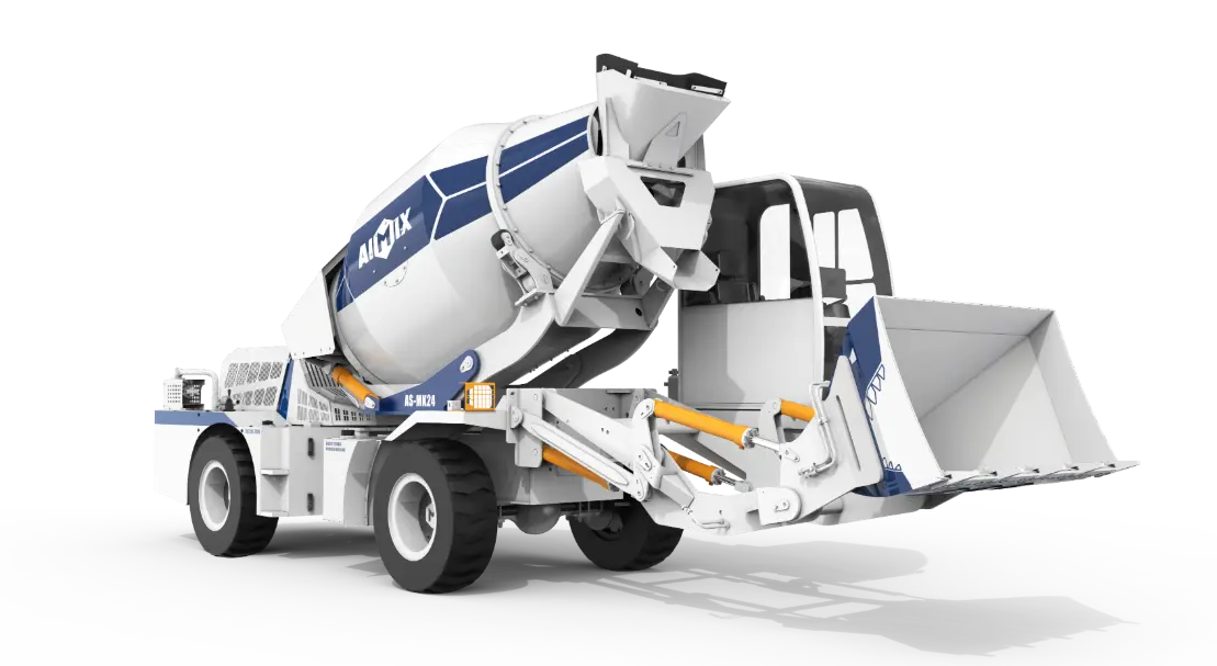 self loading concrete mixer-AS-MK24-Overview