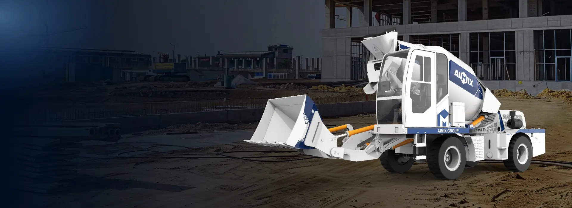 self loading concrete mixer-AS-MK24-banner