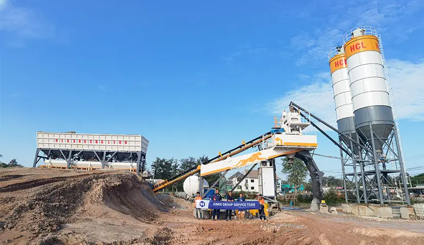 AIMIX-AJQ70-compact-concrete-batching-plants-installed-in-Laos-3
