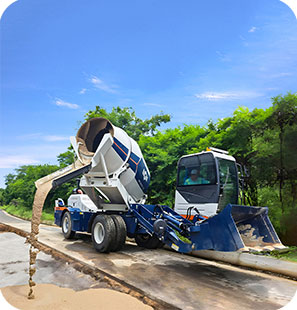 AIMIX AS3.5 self loading concrete mixer in Salvador