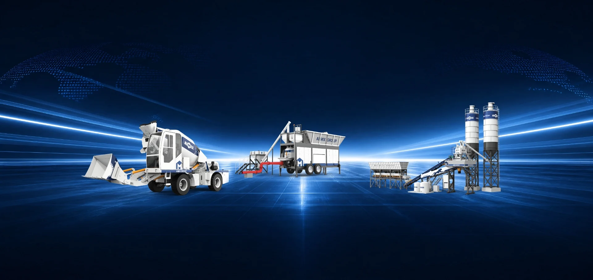 aimix new product self loading mixer and batching plantaimix new product self loading mixer and batching plant